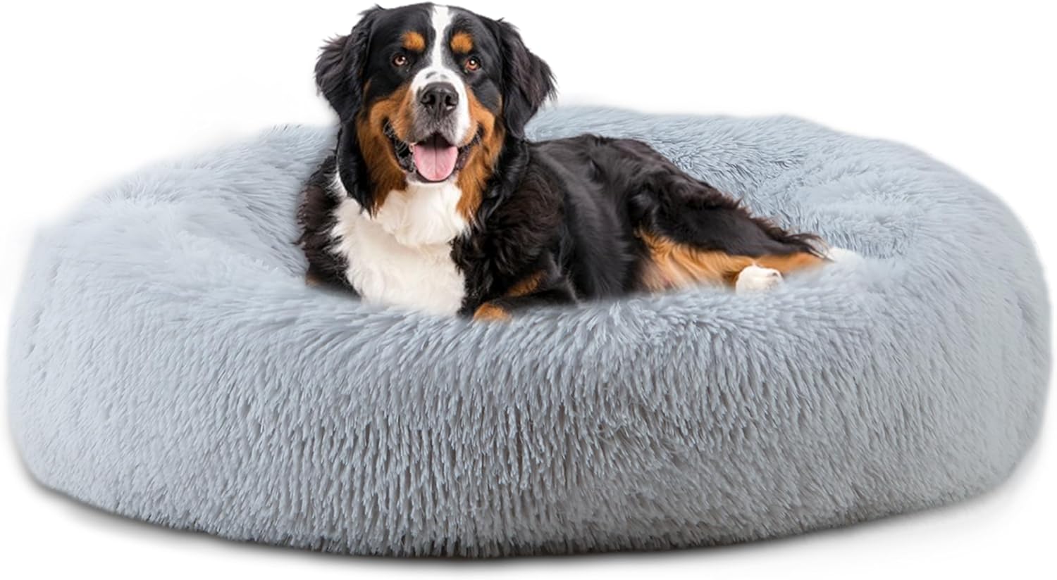 Calming Dog Bed by Bunlitent for Large Dogs 46in Cozy