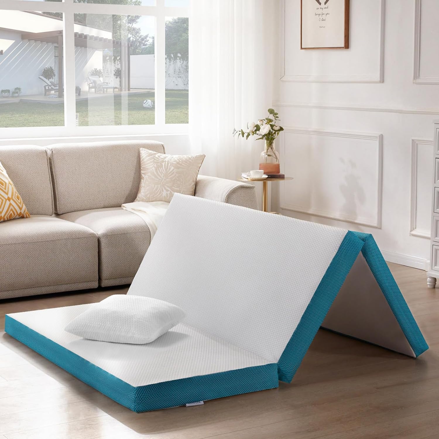 SINWEEK Memory Foam Folding Mattress for Ultimate Comfort