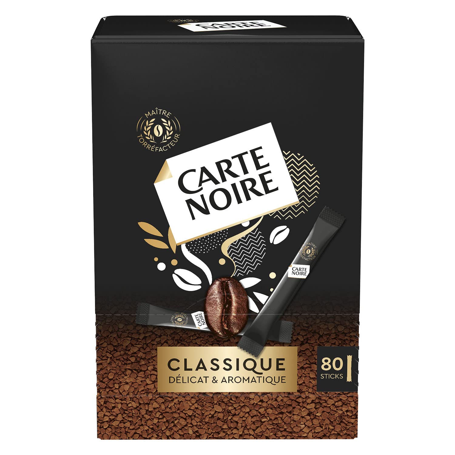 Carte Noire Instant Coffee Sticks - Large 80 Pack