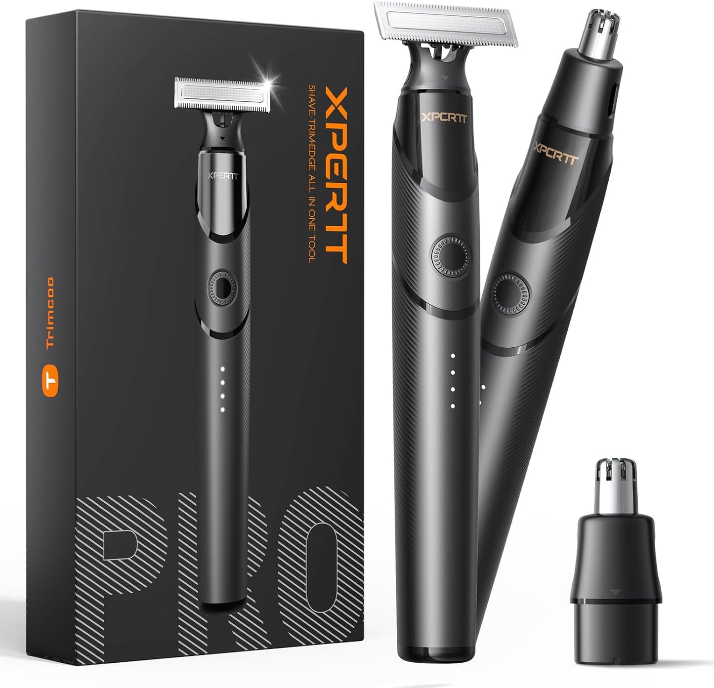 2025 Upgraded Body & Nose Hair Trimmer Kit for Men