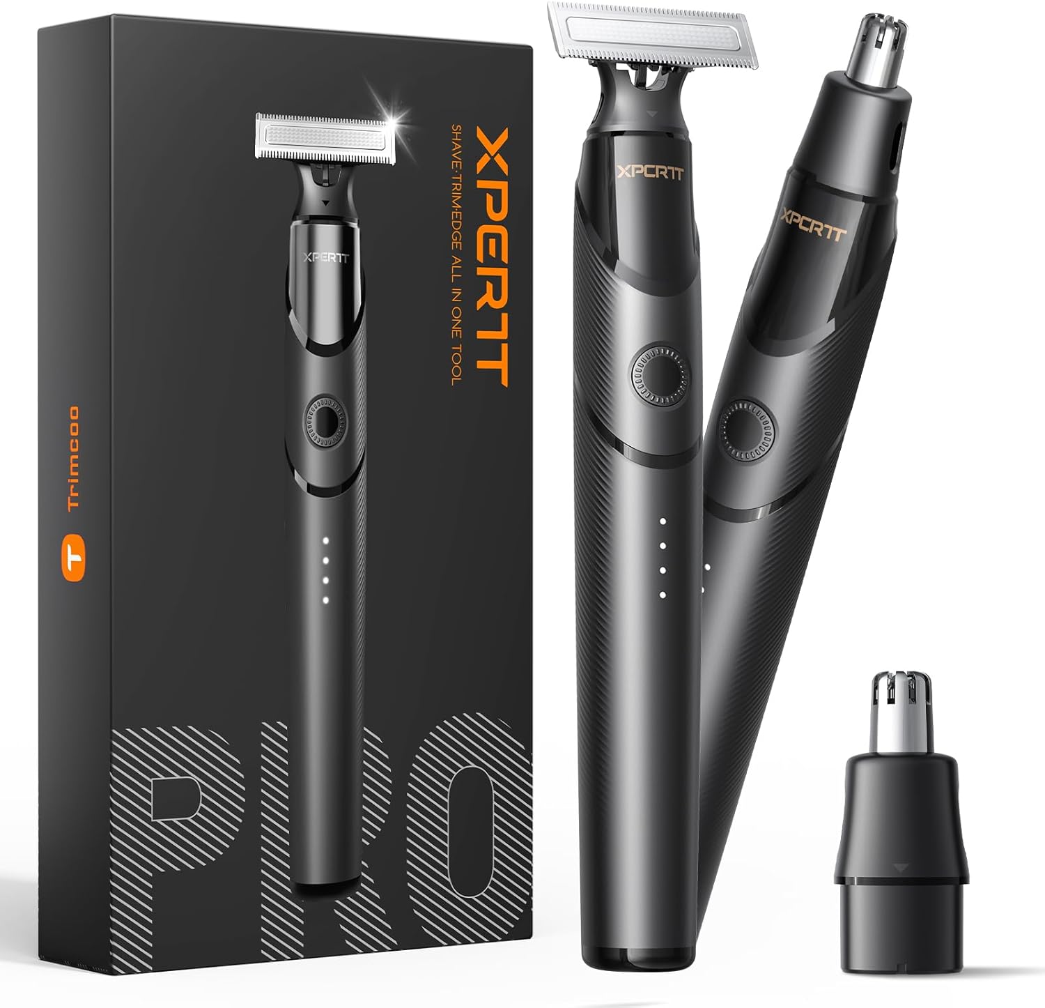 2025 Upgraded Body & Nose Hair Trimmer Kit for Men