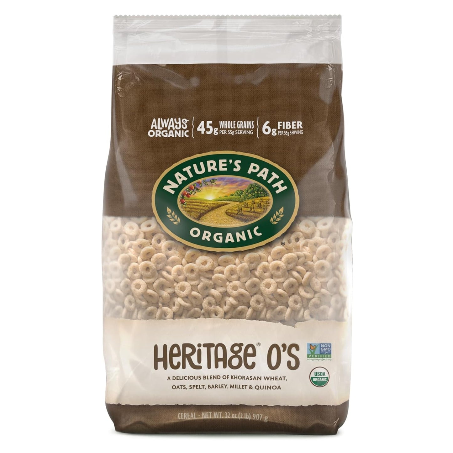 Nature's Path Organic Heritage O's Cereal - Healthy Breakfast Choice