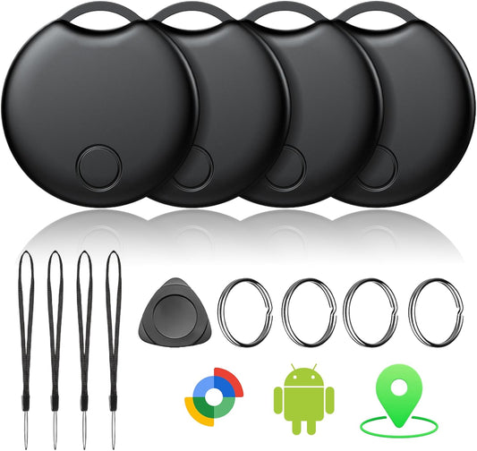 Air Tracker Tags 4 Pack for Android - Bluetooth Item Finder