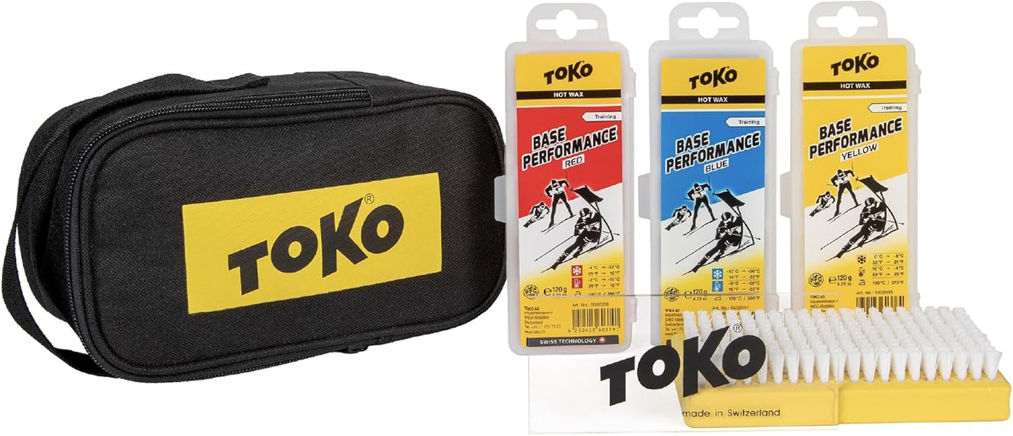TOKO Hot Wax Kit 120: Ultimate Ski Care Set