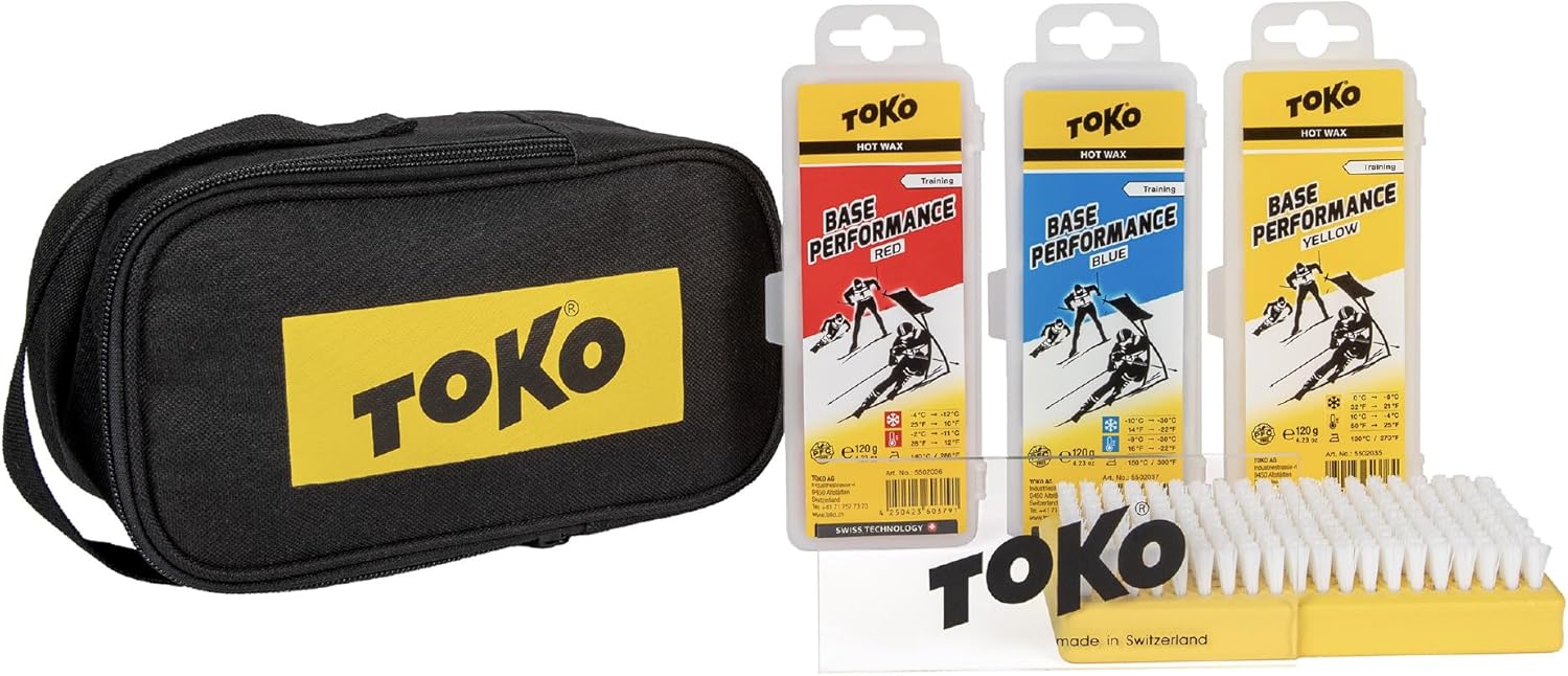 TOKO Hot Wax Kit 120: Ultimate Ski Care Set