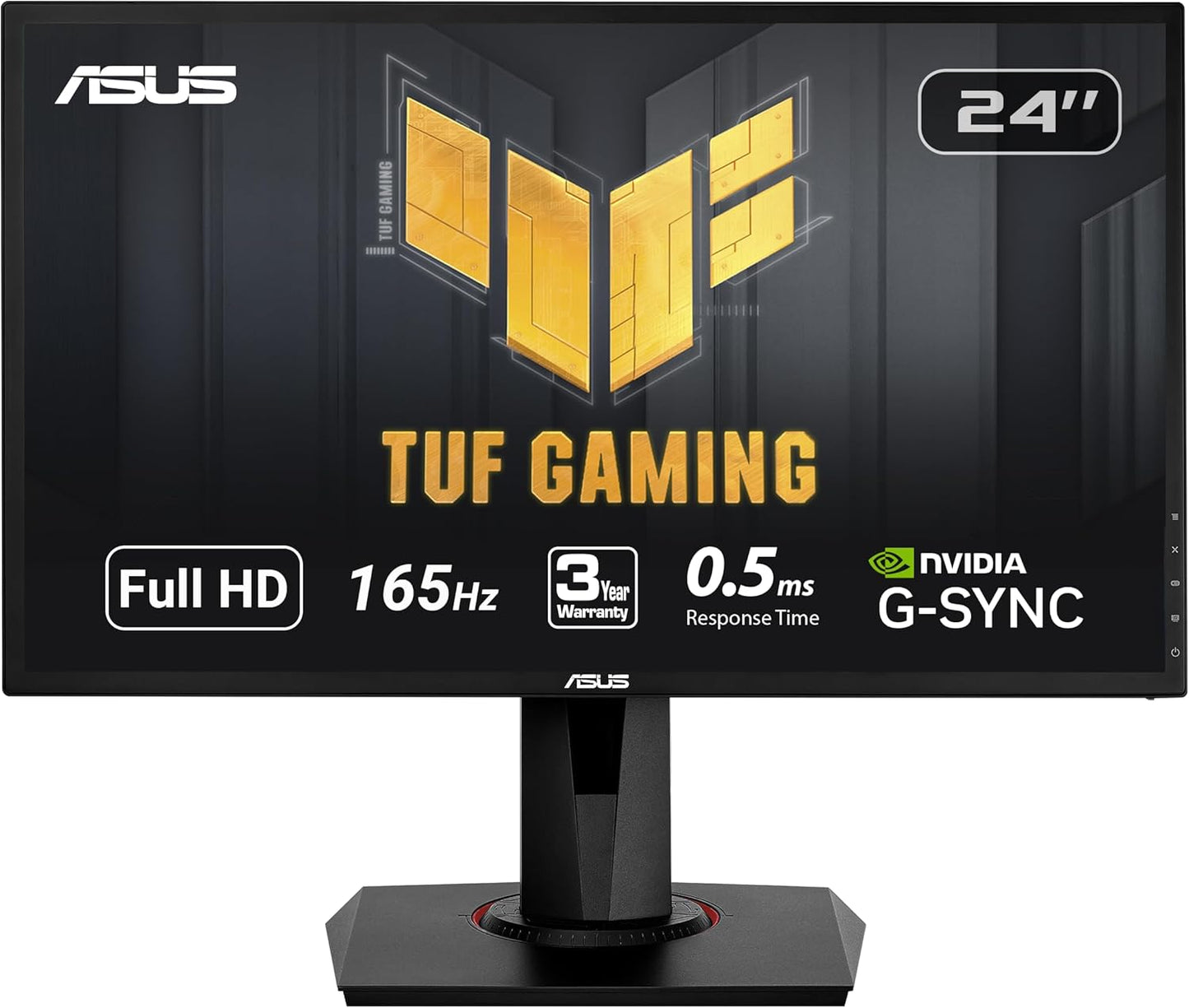 ASUS 24 Gaming Monitor 165Hz 0.5ms G-SYNC - Crystal Clear Graphics