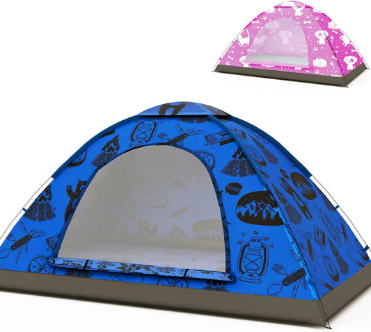 KidzAdventure 2-in-1 Play Tent for Kids | Ultralight & Versatile