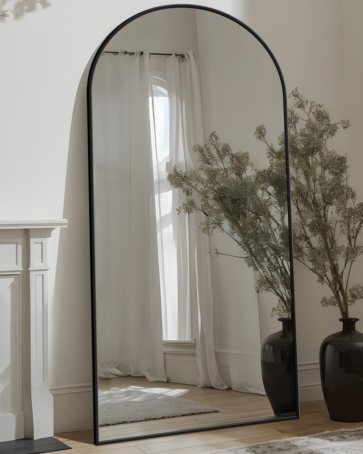 Antok Full Length Mirror, 76in x 34in Floor Mirror for Home