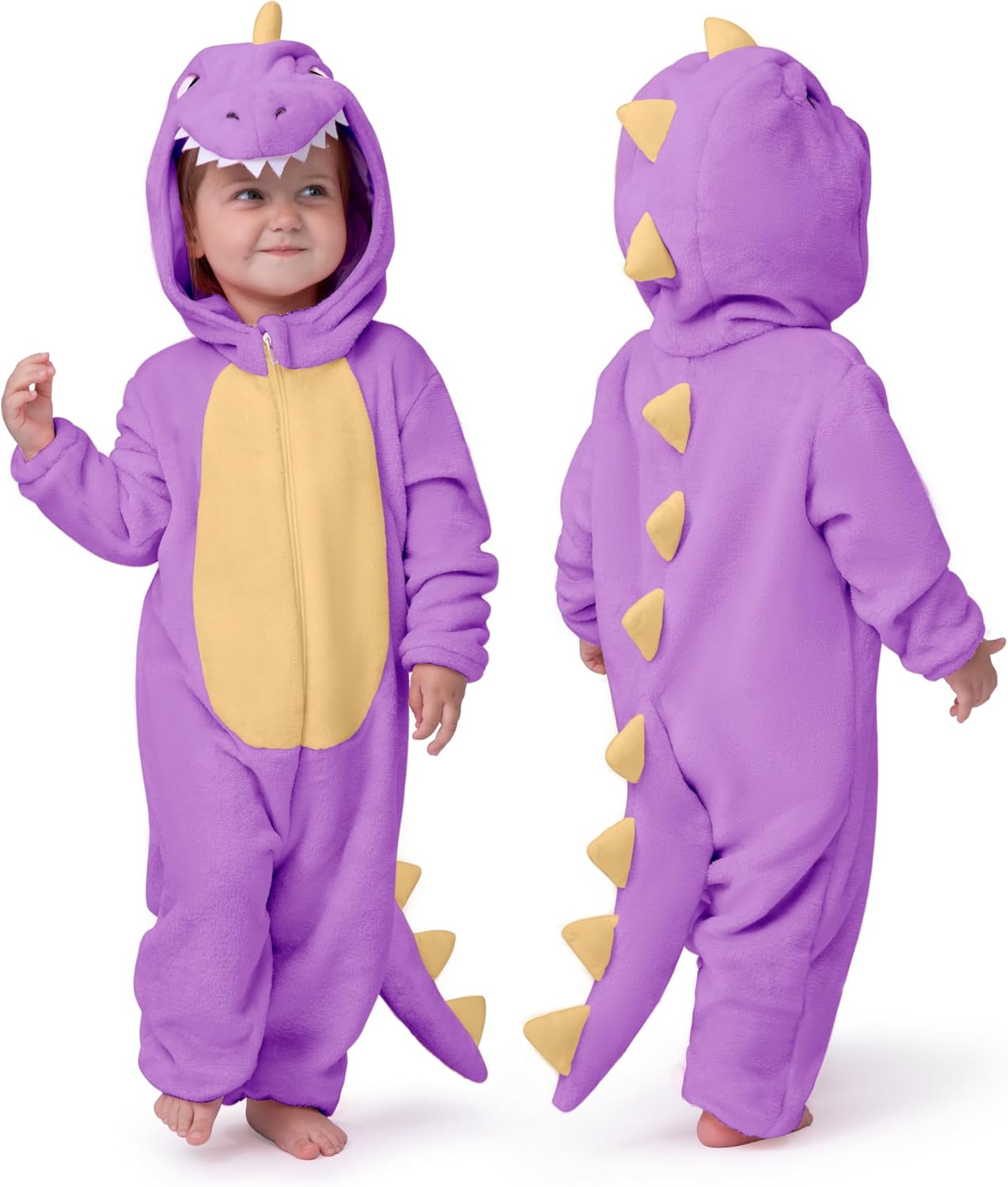 Adorable Baby Dinosaur Costume for Halloween Fun and Play
