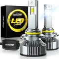 AUXITO Upgraded 9005 HB3 LED Bulbs - 900% Brighter Night Vision