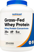 Grass-Fed Whey Protein Concentrate 5LBS - Pure Unflavored