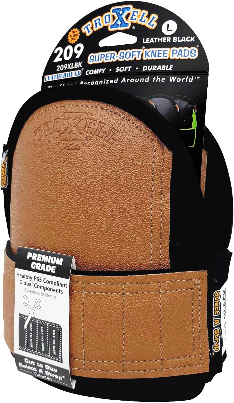 SuperSoft LeatherHead Kneepads for Comfort and Durability