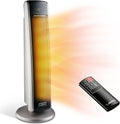 Stay Cozy in Large Spaces with 1500W Tower Heater