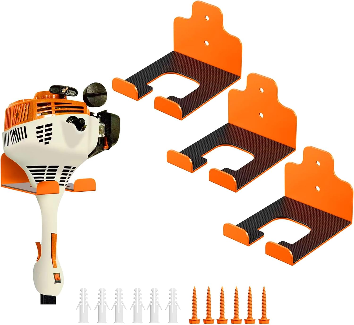 Garage Organizer Trimmer Rack for Efficient Tool Storage