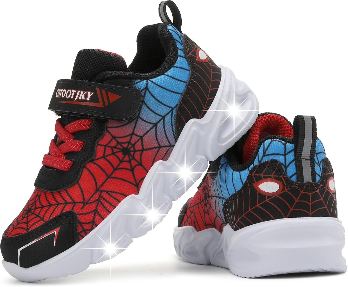 Toddler Boys Light Up Shoes with LED Flashing Fun and Comfort