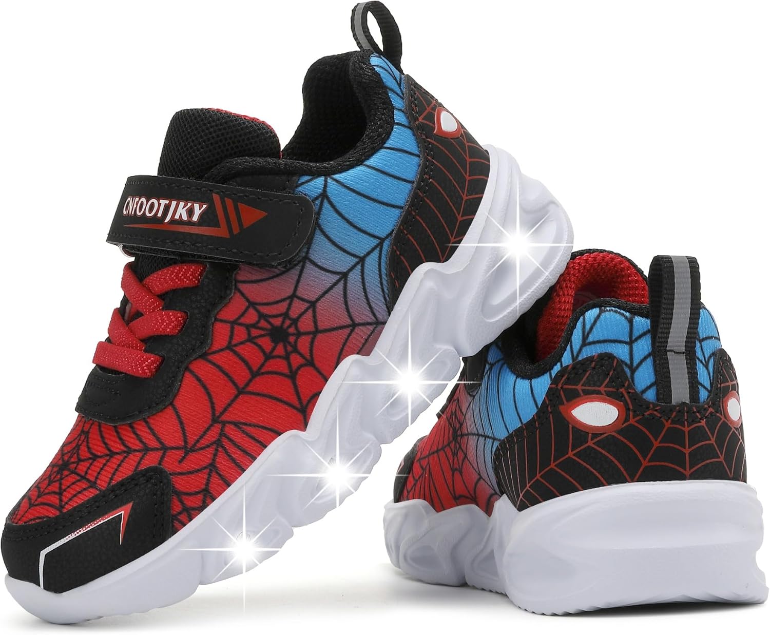 Toddler Boys Light Up Shoes with LED Flashing Fun and Comfort