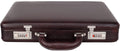 Full Grain Leather Briefcase Attache Case L17xW3xH12 - Durable Office