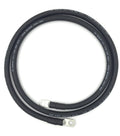 2 AWG Gauge Premium Battery Cables - Made in USA, 6ft (Black)