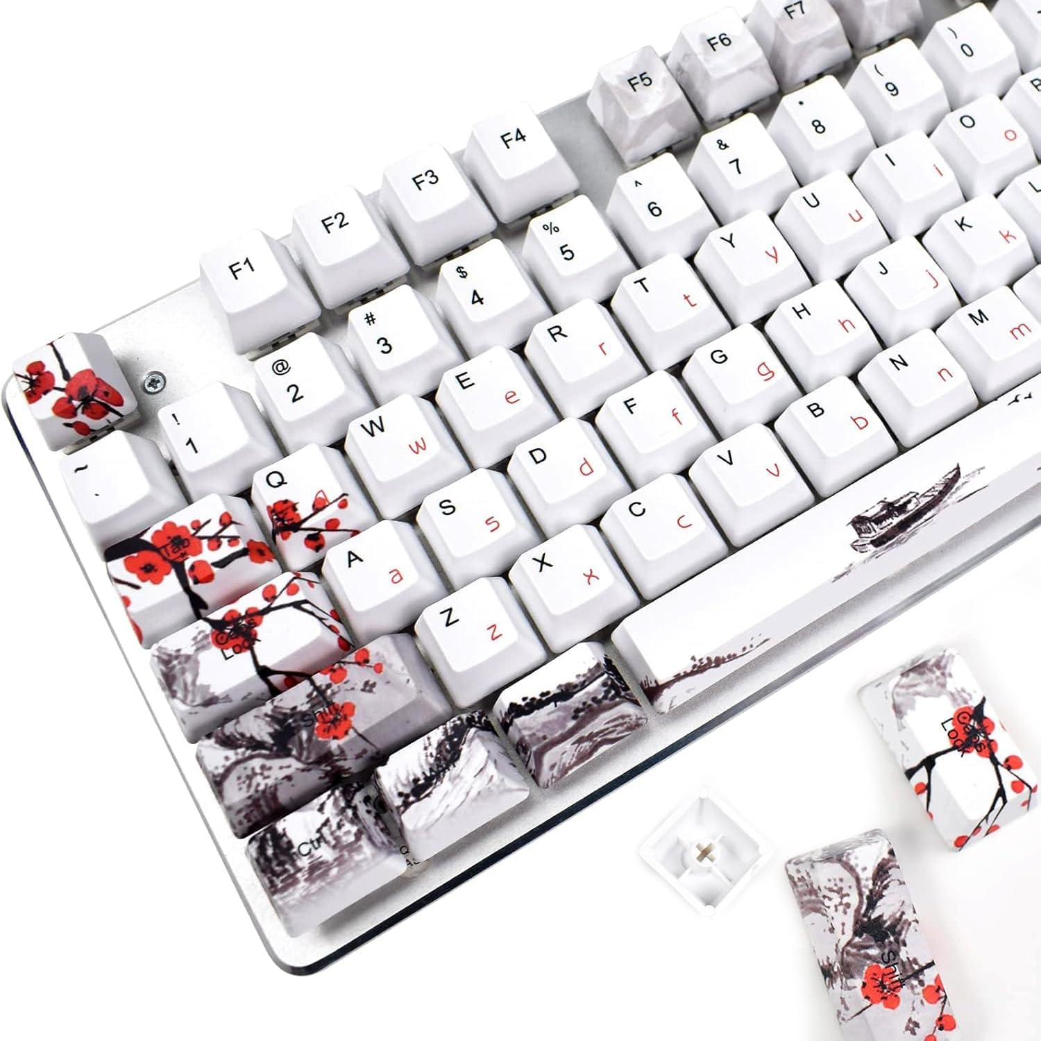 MOLGRIA Keycaps 110 Set for Full Size Mechanical Keyboards