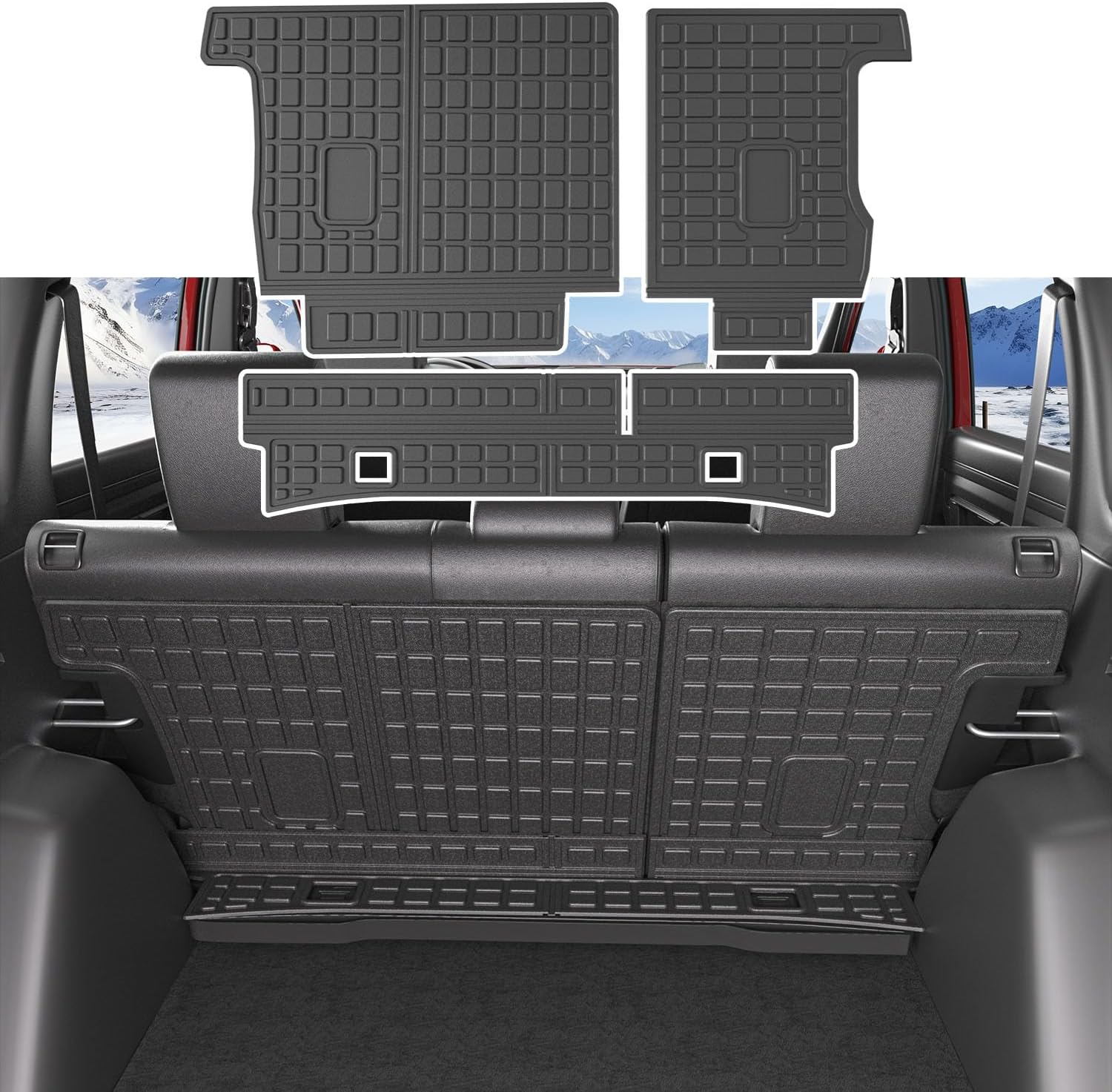 Rear Backrest Mat for 2017-2022 Honda CR-V - All Weather Protection