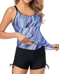 Yonique Womens Tankini Swimsuits with Tummy Control and Shorts