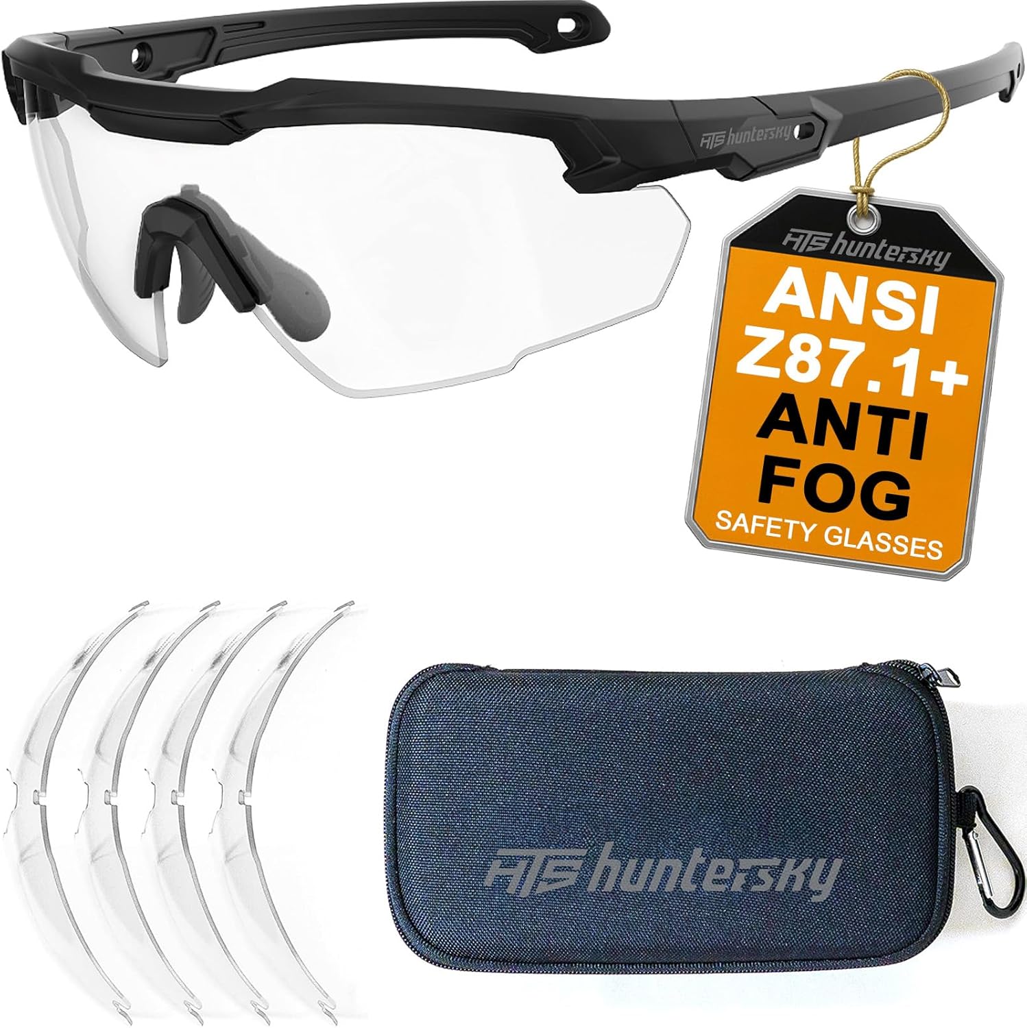 Shooting Safety Glasses for Men - Military Grade Eye Protection