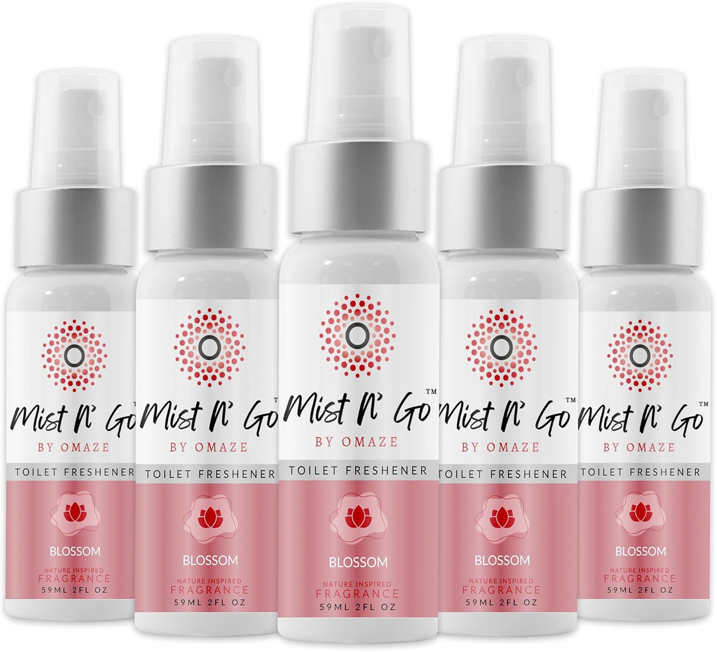 Mist N Go Travel Bathroom Spray for Odor Elimination and Freshness
