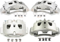 TRQ Brake Caliper Set Compatible with 2011-2018 Silverado & Sierra - 4