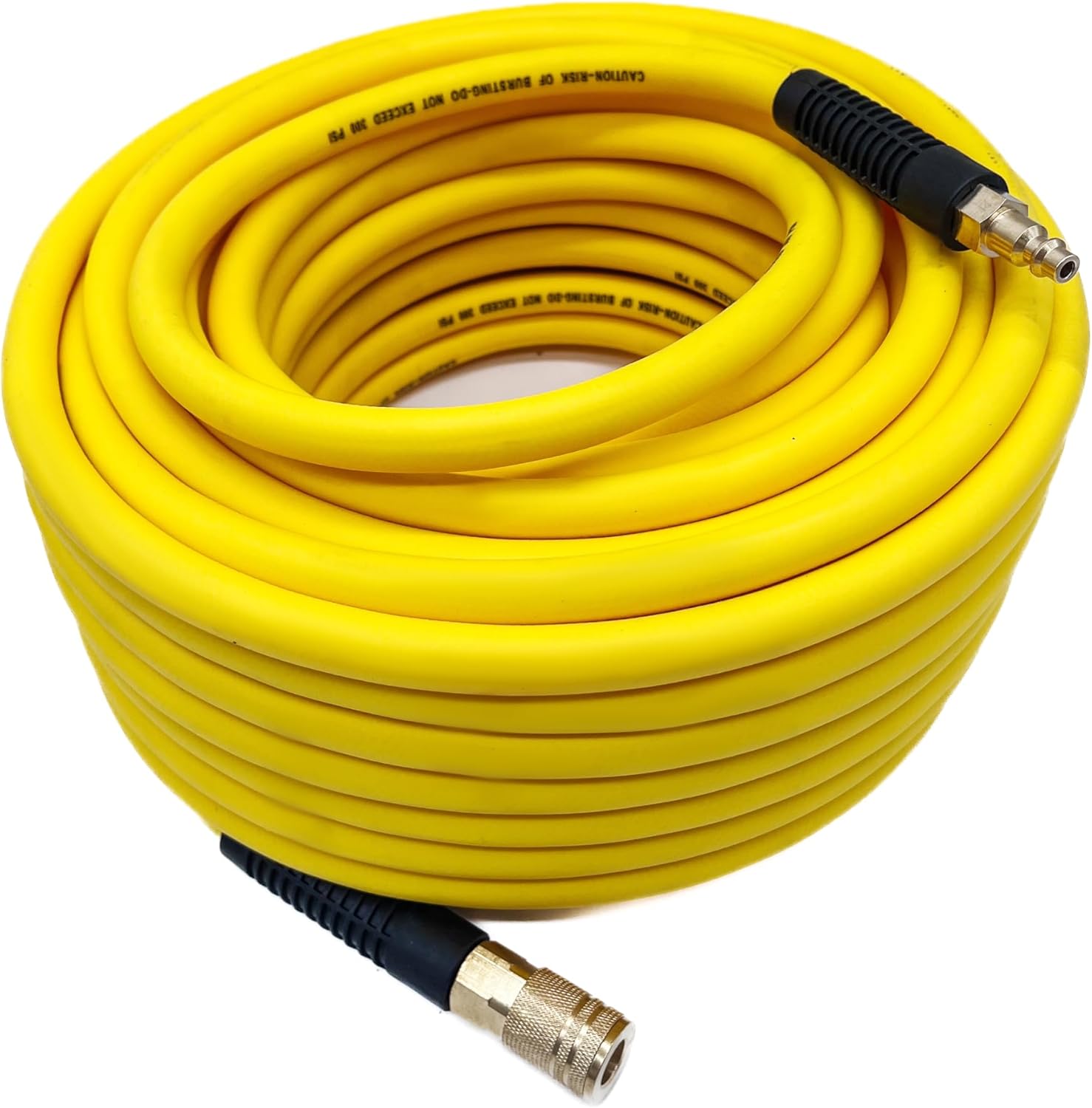 Hybrid Air Hose 3/8-Inch x 100FT for Heavy Duty Performance
