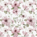 Peel and Stick Pink Floral Wallpaper 17.3 in x 394 in - Removable