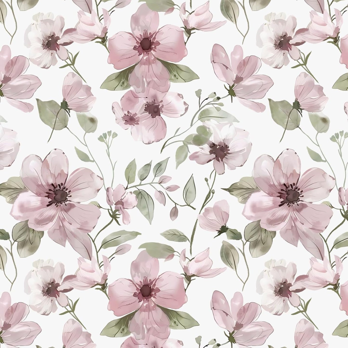 Ismoon Peel and Stick Wallpaper for a Boho Floral Touch