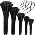 Cable Zip Ties 600PCS Multi-Purpose Nylon Zip Ties - Assorted Sizes