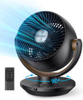 Dreo Fan for Bedroom 11 in Table Fan - Powerful Quiet Air Circulator