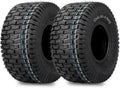 15x6.00-6 Lawn Mower Tubeless Tire 4PR Turf-V Pattern - Lawn-Friendly