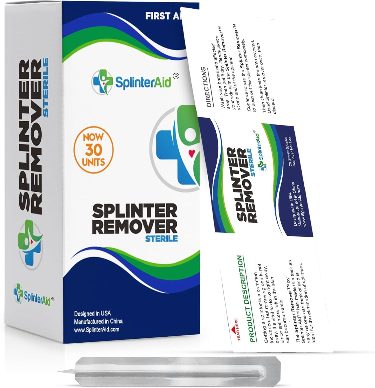 SplinterAid: Easy Splinter Out Kit