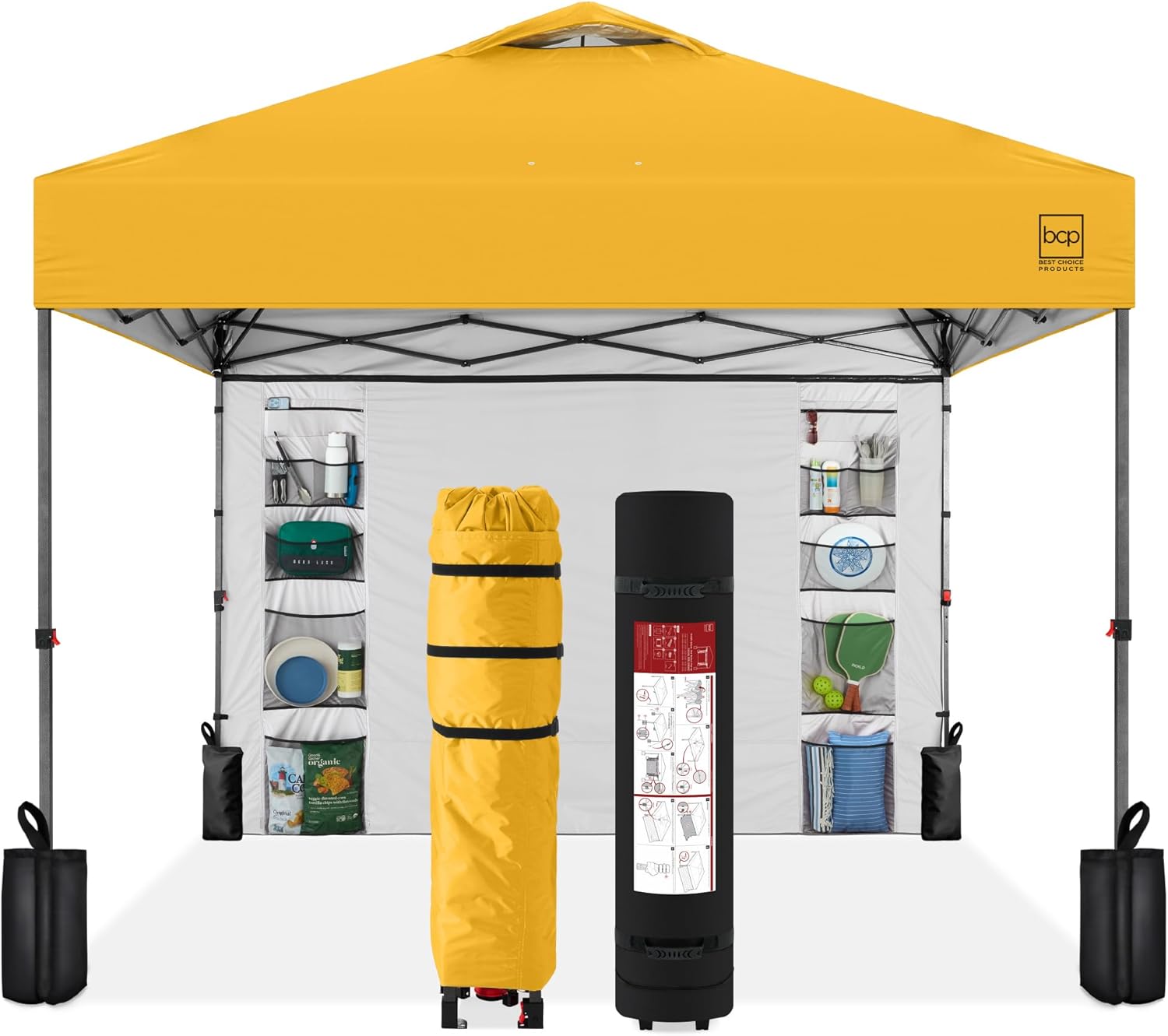Best Choice Products 10x10ft Easy Pop Up Canopy for Events