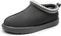 DREAM PAIRS Women's Fuzzy Cozy Slippers - Warm Suede Slip On Upper
