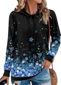 Angerella Hoodies for Women Camo Leopard Pullover - Lightweight
