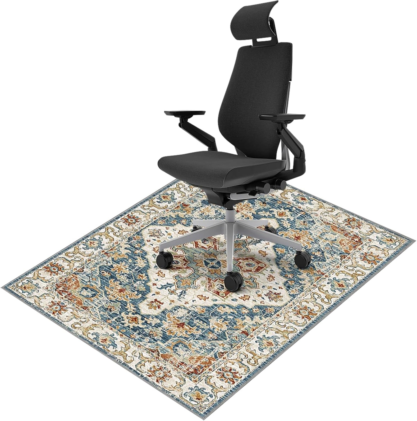 Premium Non-Slip Hardwood Chair Mat: Floor Protector