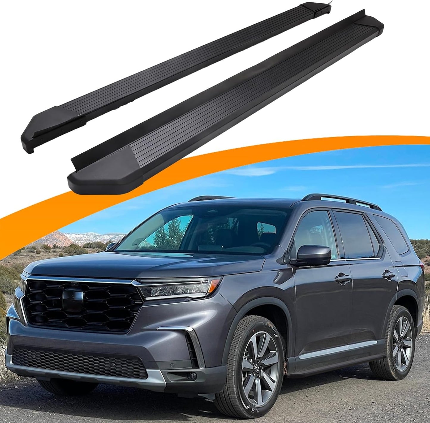 Snailfly Running Boards for 2023-2026 Honda Pilot - Durable Steps