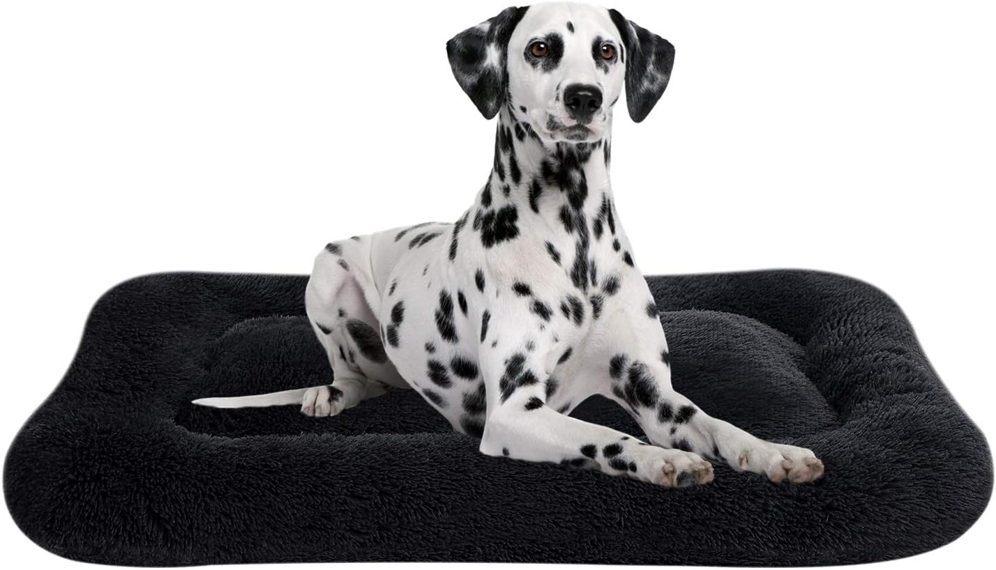 Coohom Deluxe Plush Dog Bed for Medium Large X-Large Dogs