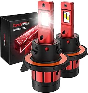 Torchbeam H13 LED Bulbs - 20000 Lumens High Beam/Low Beam