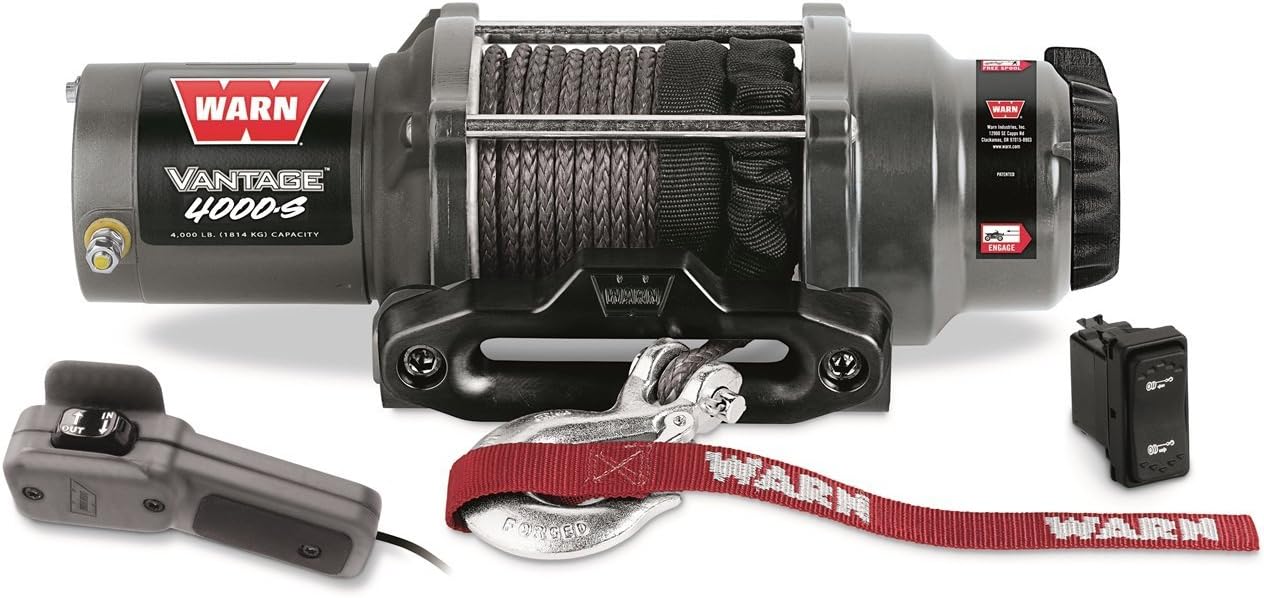 Warn 89041 Vantage 4000-S Winch with 4000 lb Capacity Review