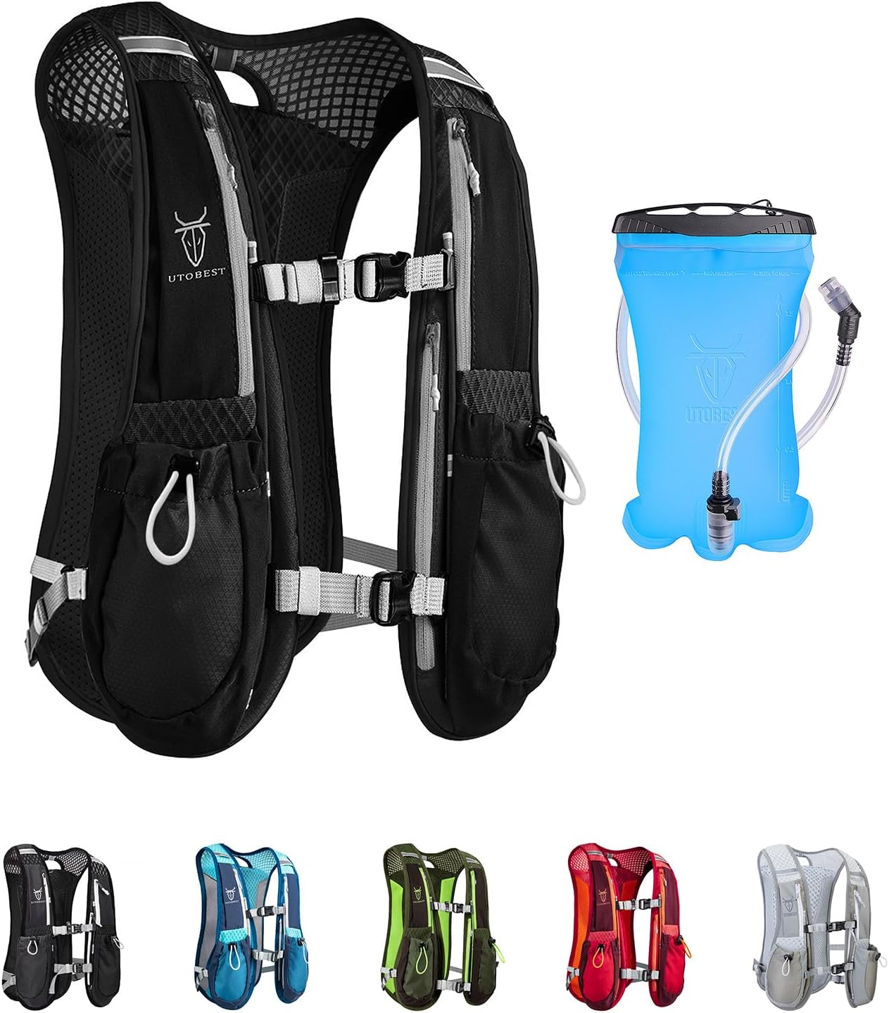 5L Hydration Vest Lightweight Running Backpack for Trail Running