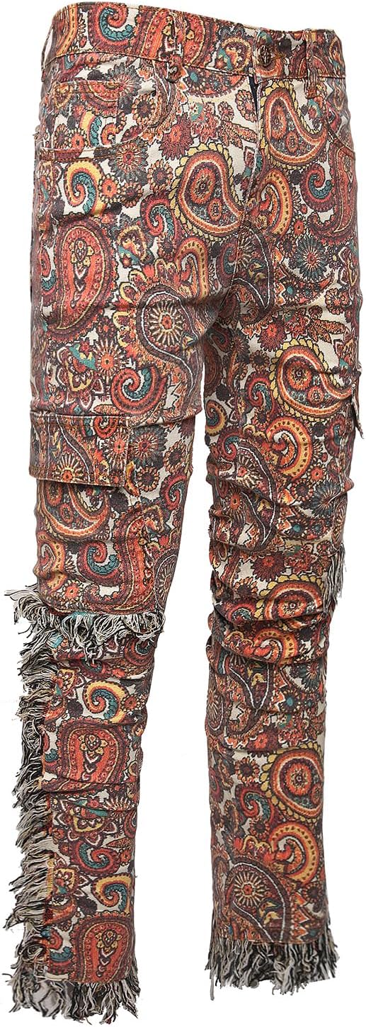 Men's Casual Stylish Straight Slim Fit Jeans for Everyday Wear