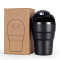 trasgo Mini Car Cup Holder Trash Can Small - Cute Compact 520ml