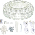 SURNIE Rope Lights Outdoor Daylight White 50FT - Connectable Cuttable