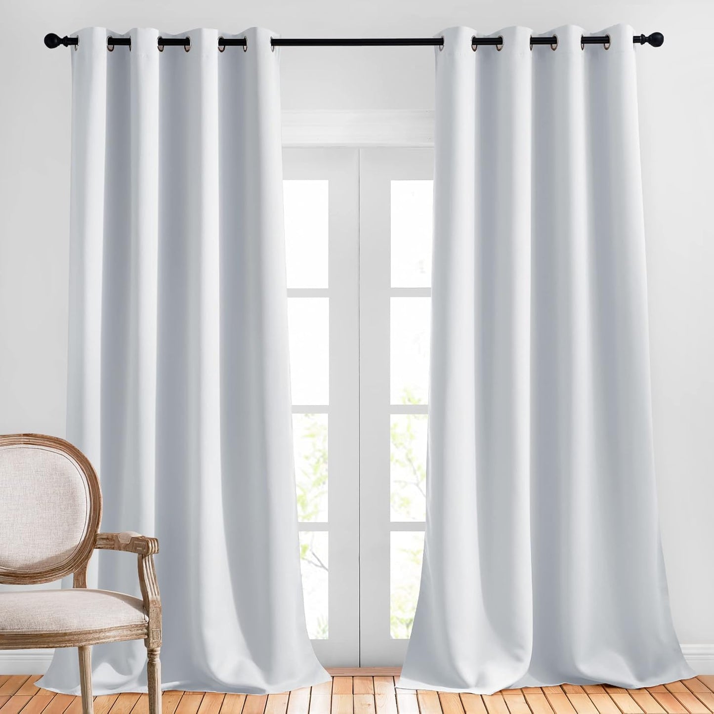 NICETOWN Room Darkening Curtains - Elegant Thermal Insulated Drapes