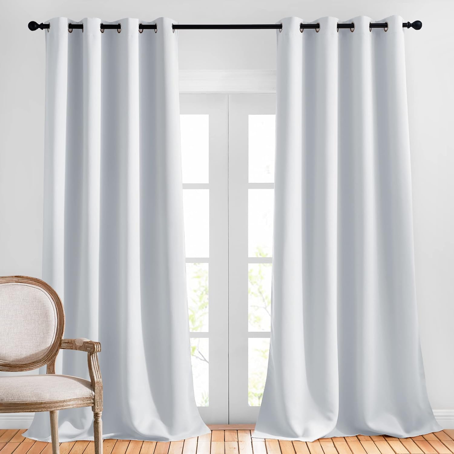 NICETOWN Room Darkening Curtains - Elegant Thermal Insulated Drapes