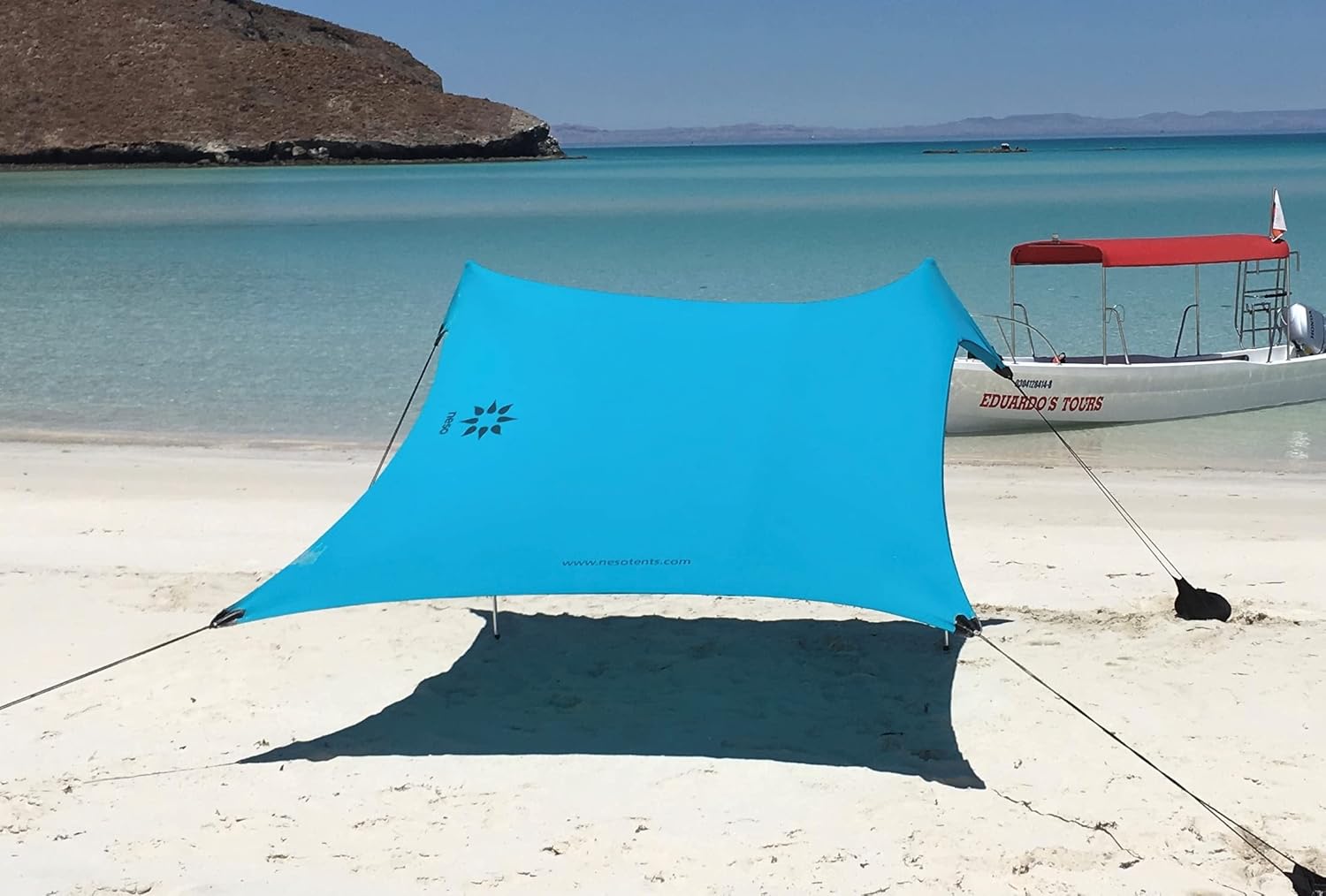 Neso Tents Beach Tent with Sand Anchor - Portable Sunshade